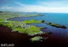 Hamnavoe, Burra Isle, aerial